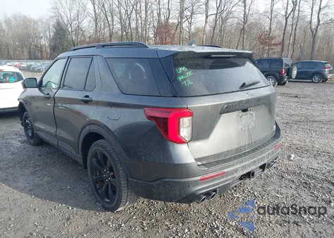 2020 Ford Explorer St из США, поврежденный, VIN 1FM5K8GC4LGA06499